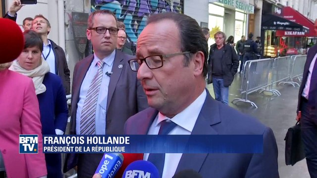 François Hollande au Bataclan ce jeudi soir: J'avais fait cette promesse