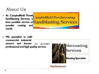Sandblasting Specialist in Melbourne