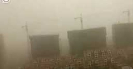 Download Video: Dust Storm Shrouds Northern China