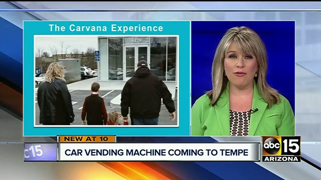 NEW: Valley to get first car vending machine