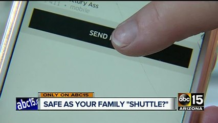 Ride-sharing service offering rides to kids