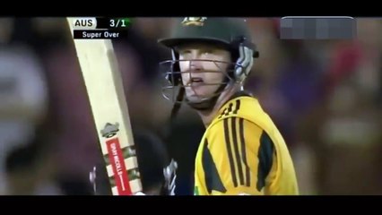 Télécharger la video: Thrilling Super Over - Australia vs New Zealand -- Best Super Over In Cricket History Ever