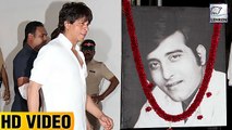 Shah Rukh Khan Got Emotional At Vinod Khannas Prayer Meet