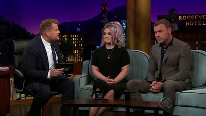 Flirting Lessons for Kelly Osbourne w_ Liev Schreiber & James