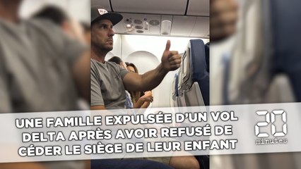 Une famille expulsée d'un vol Delta après avoir refusé de céder le siège de leur enfant
