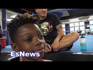 adrien broner boxing gym loaded with future stars EsNews Boxing