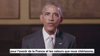 Le message de Barack Obama en soutien à Macron