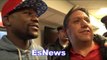 floyd mayweather how he walks into championship fights EsNews Boxing