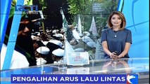 Polisi Pasang Kawat Berduri Depan Gedung MA