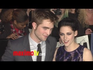Kristen Stewart and Robert Pattinson "Breaking Dawn Part 1" World Premiere