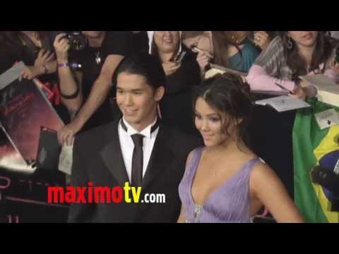 Booboo Stewart & Fivel Stewart Breaking Dawn Part 1 World Premiere ARRIVALS