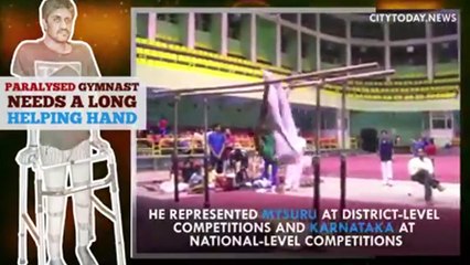 Helping Hand For Paralyzed National Level Gymnast