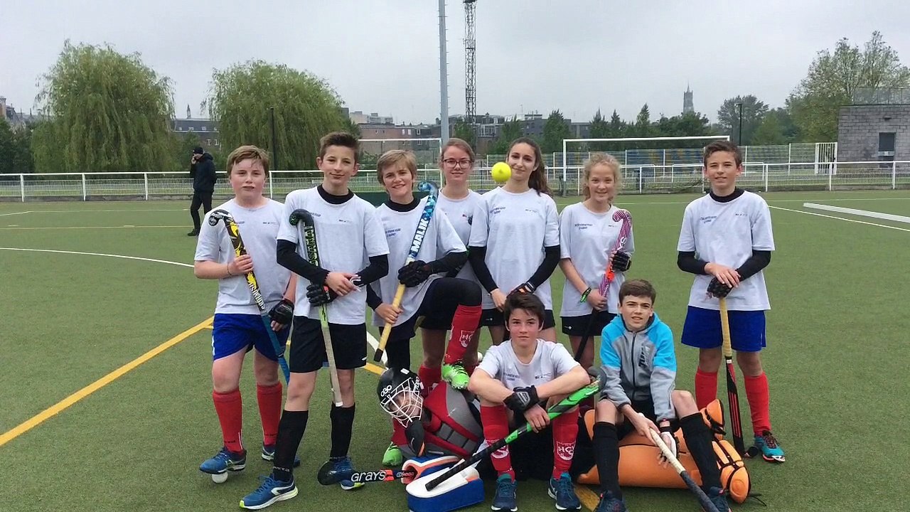 Dernier match de l'équipe de LE QUESNOY au CHAMPIONNAT DE FRANCE UNSS de HOCKEY collèges 4 mai 2017