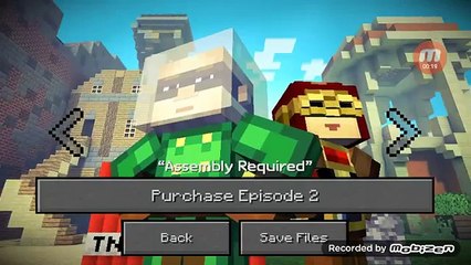 Minecraft StoryMode:Episode 1:Order Of The Stone:THATS MESSED UP!