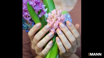 25 Pleasant Ways of Styling Ombre Nails Pure Dose of Elegance