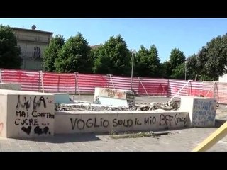 Aversa (CE) - Tribunale, un parcheggio "cancellerà" Piazza della Pace? (04.05.17)