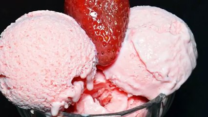 Homemade Strawberry Ice Cream Recipe -