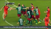 Énorme bagarre en finale de Coupe de Russie !