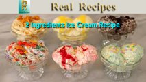 2 Ingredients Ice Cream Real Recipes Homemade Ice Cream (No Machine) with only 2 Ingredients