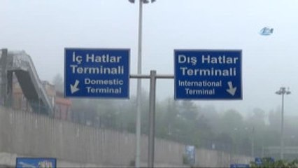 Sis Hava Ulaşımını Etkiledi