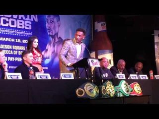 Danny Jacobs I don't fear ggg or any man