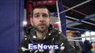 Adrien Broner Sparring Partner Munoz On The Trash Talking In Sparring what he says EsNews Boxing