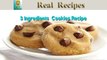 3 Ingredients  Cookies Real Recipes Best 3 Ingredients  Cookies Quick & Easy