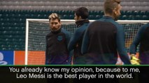 ALBA ON MESSI