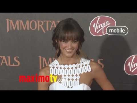 Sharni Vinson at IMMORTALS World Premiere Red Carpet Arrivals