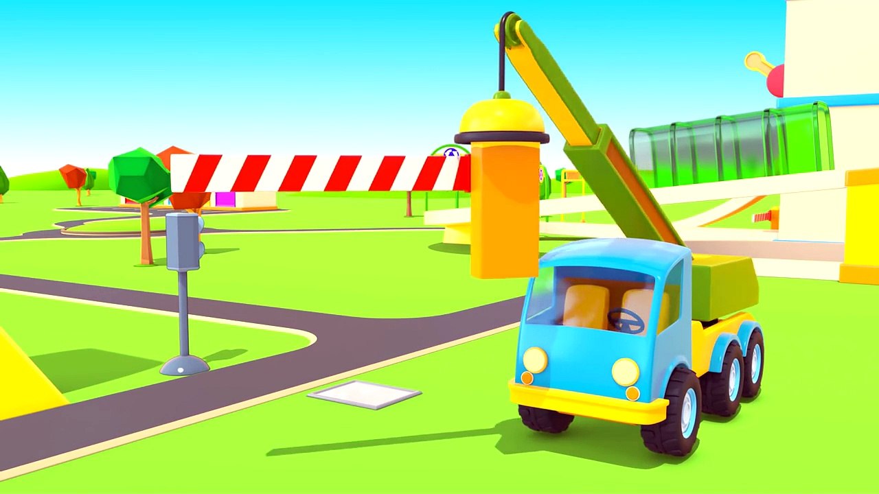 Eğitici Çizgi film Türkçe izle! Acil durum araçları. 5. Bölüm. Arabalar için atraksiyon - YouTube