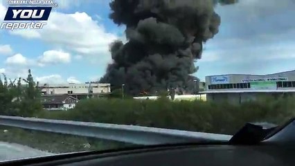ROMA, ALLARME NUBE NERA - 5 MAGGIO 2017