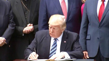 Trump's new executive order relaxes rules on religious advocacy
