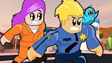 Bad Cop Breaks Criminal Out of Jail in Roblox - Jail Break - Gamer Chad Plays