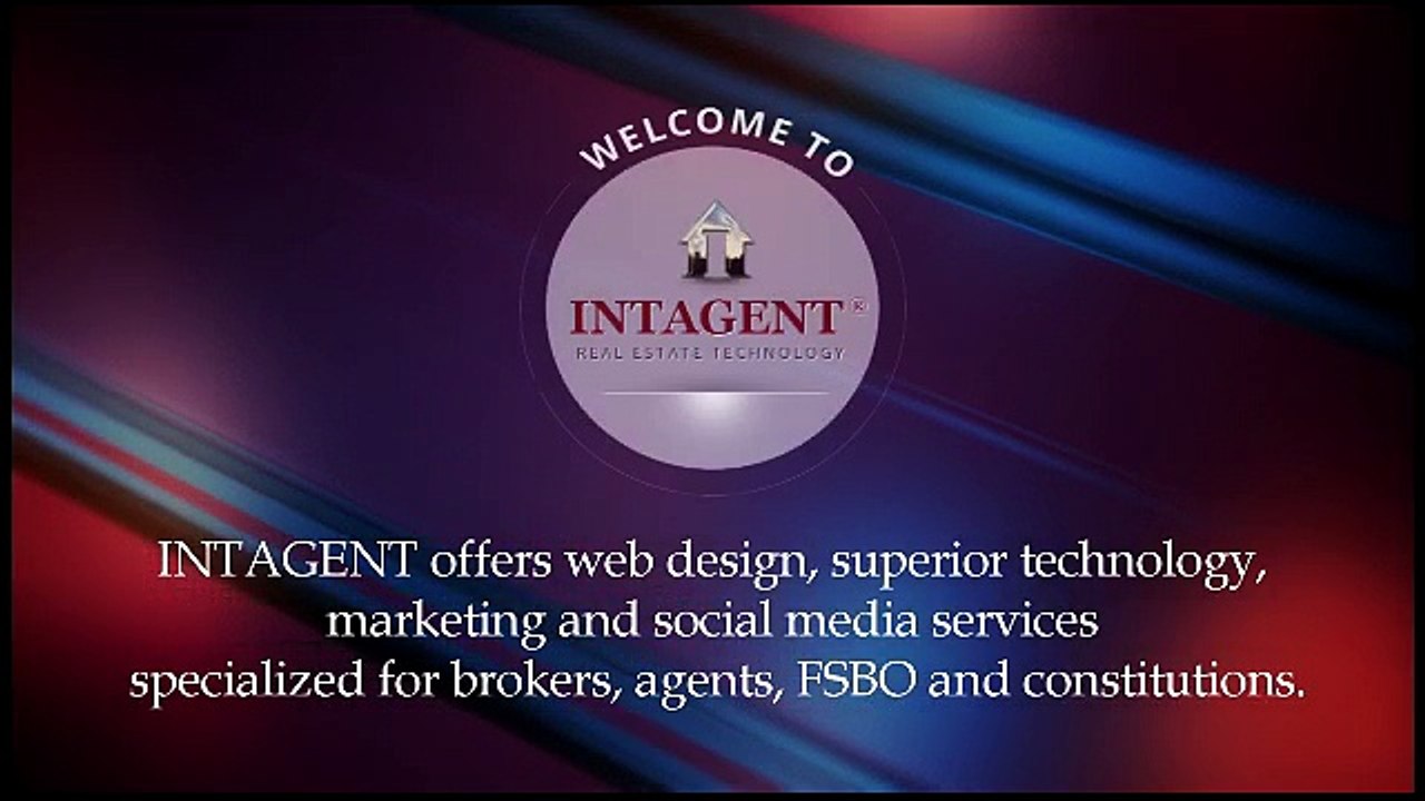 Best Real Estate Website Design Company - Intagent.com