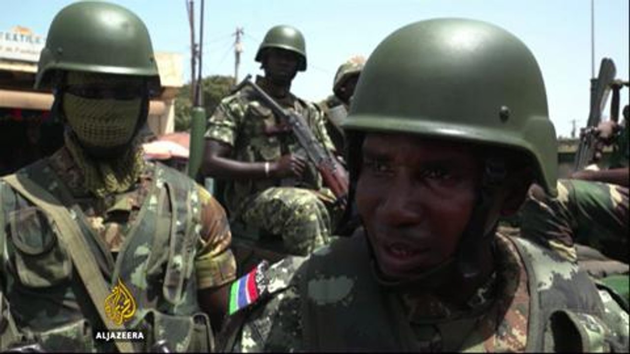 Gambia : West African troops extend mandate