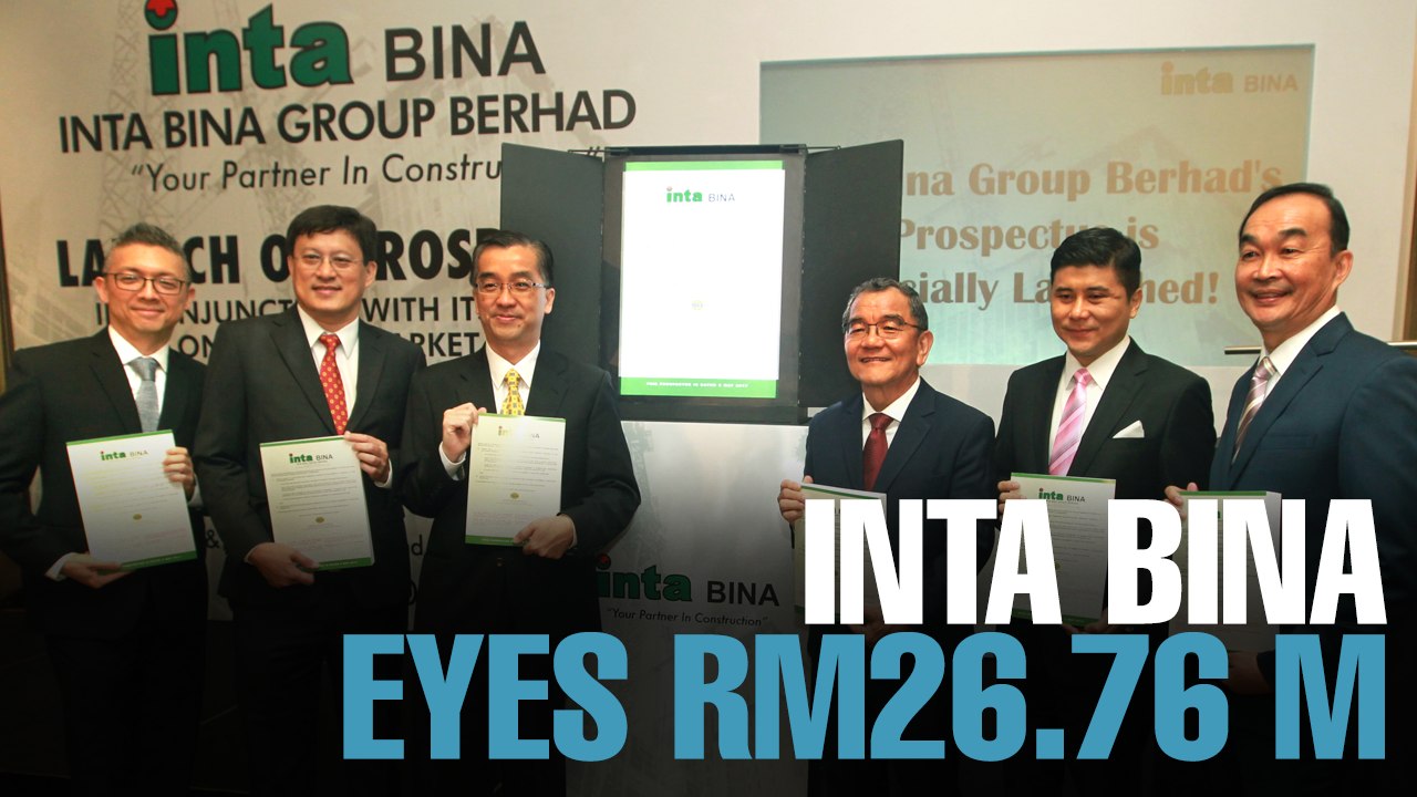 NEWS: Inta Bina targets RM26.76 M from IPO
