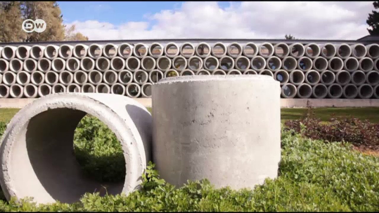 Eine moderne Villa mit Betonröhren | DW Deutsch