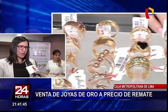 Miraflores: joyas de oro son rematadas desde 150 soles