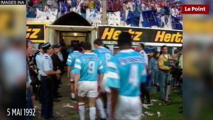 Le 5 mai 1992, l'effondrement de la tribune nord du stade de Furiani