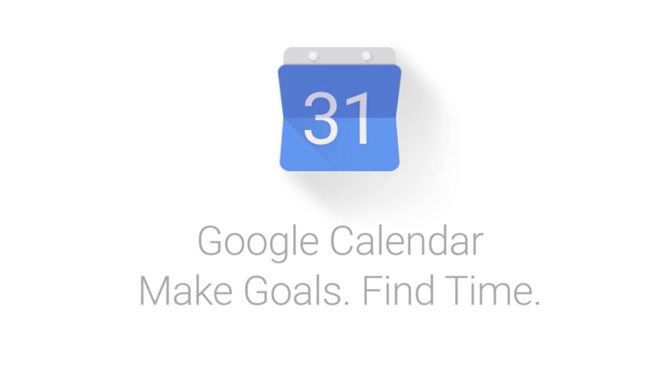 Objetivos en Goolge Calendar