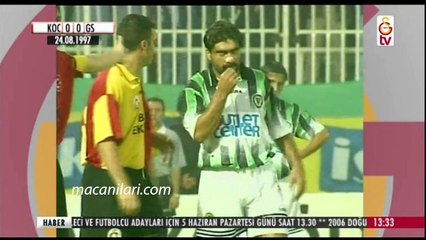 [HD] 24.08.1997 - 1997-1998 Turkish 1st League Matchday 3 Kocaelispor 1-1 Galatasaray