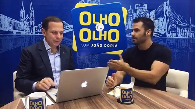Olho no Olho Live - João Doria entrevista Arthur do Val do canal MamãeFalei