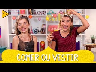 DESAFIO: COME OU VESTE? | IVANA & SOFIA