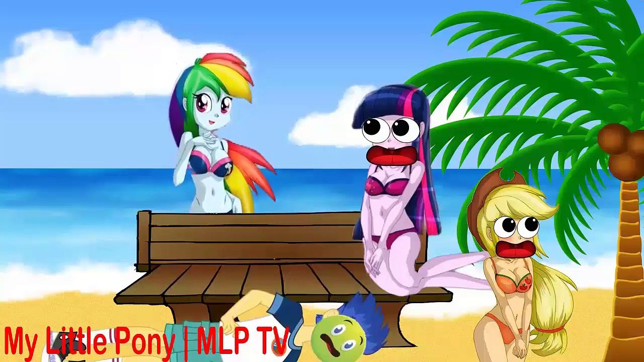 my little pony mlp equestria girls transforms with animation love story funny prank