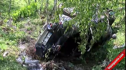 Trabzon'da yayla yolunda feci kaza: 4 ölü