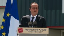 Discours à Argenton-sur-Creuse