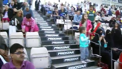 Shahid Afridi Hampshire Royals ! (with wife & daughters)