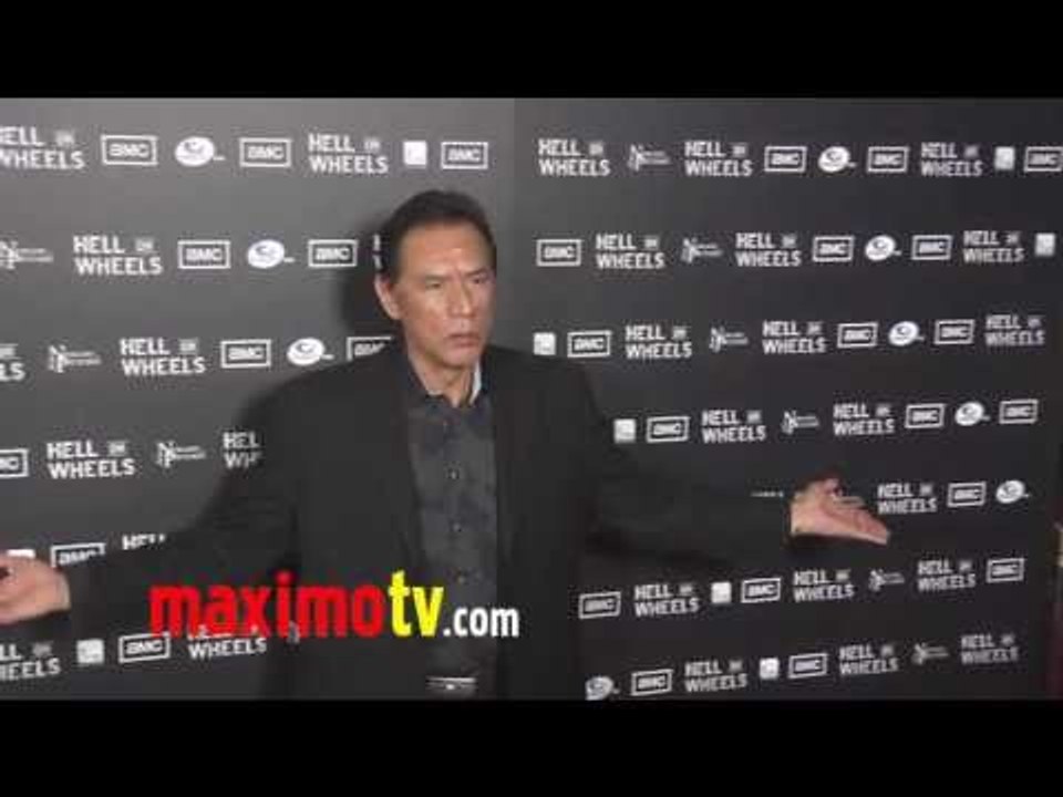 Wes Studi at "Hell on Wheels" Premiere Arrivals