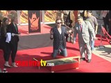 Mickey Rourke IMMORTALS Hand and Footprint Ceremony Halloween Day 2011