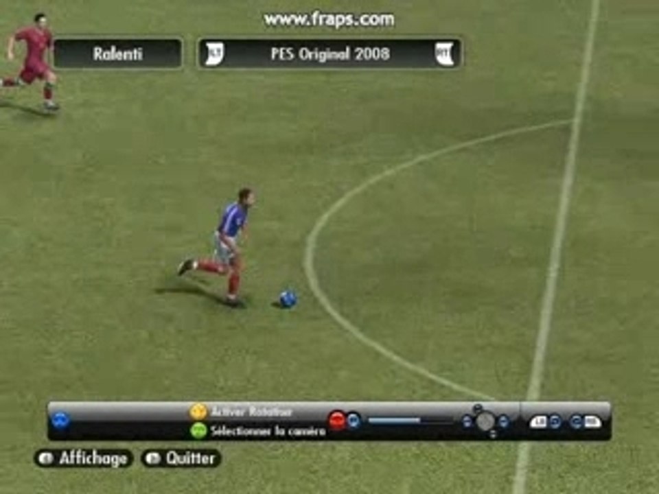 PES2008 Démo but Henry vs Portugal